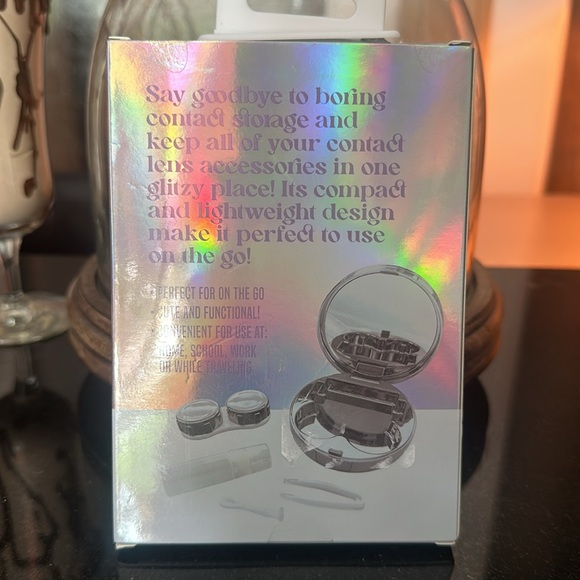 NEW bling contact lens care kit - Picture 3 of 3